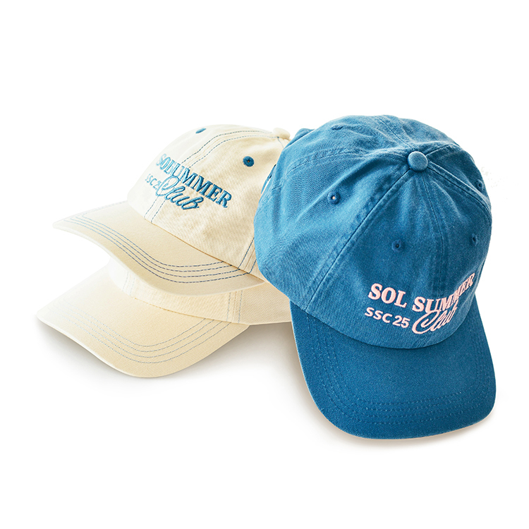 Unstrukturierte Baseballcap aus Baumwolle 3