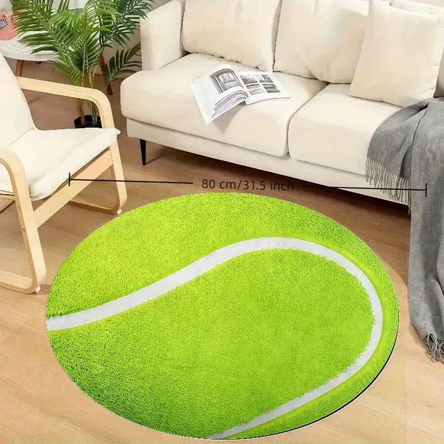 Tennisball-Teppich 2