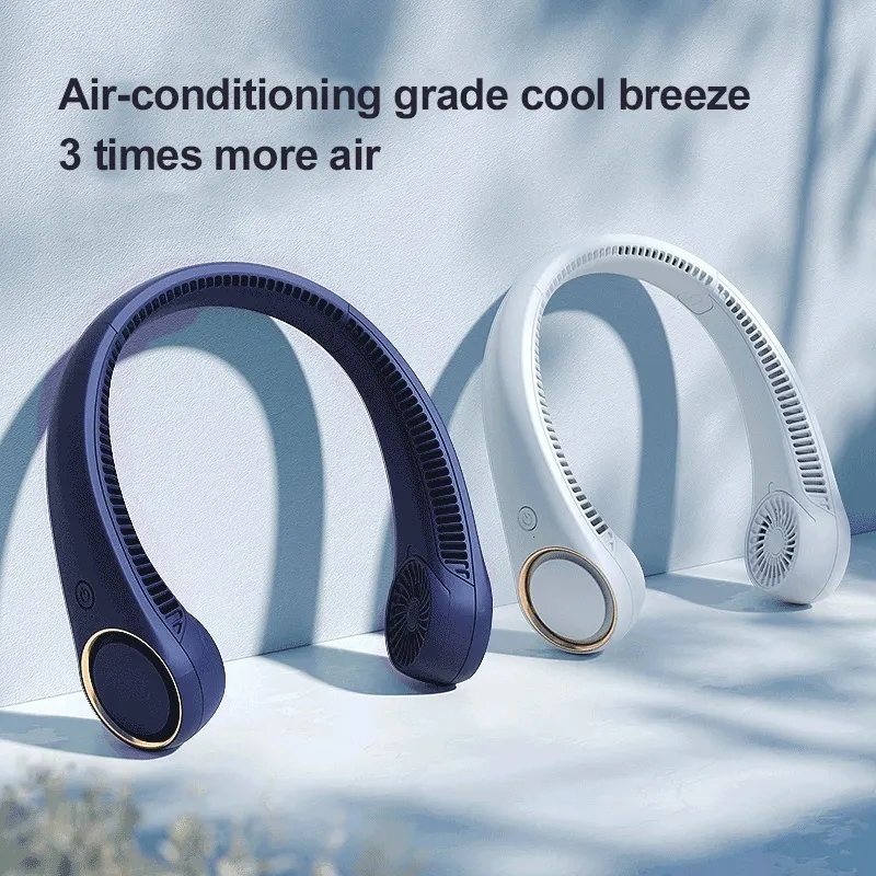 Tragbarer Halsventilator Freihändig 2500mAh Akku 4
