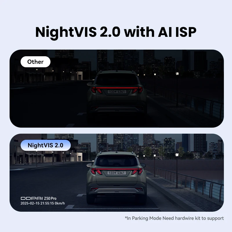 4K-Dual-Dashcam mit ADAS und Rückkamera 3