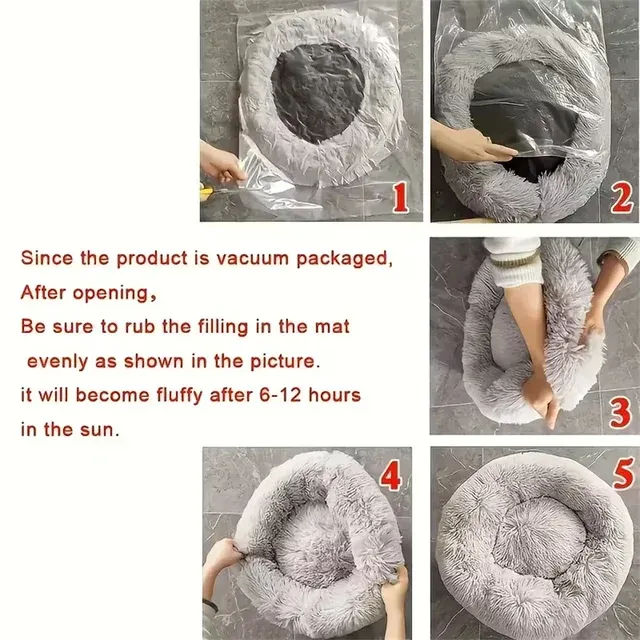 Donut-Haustierbett 3