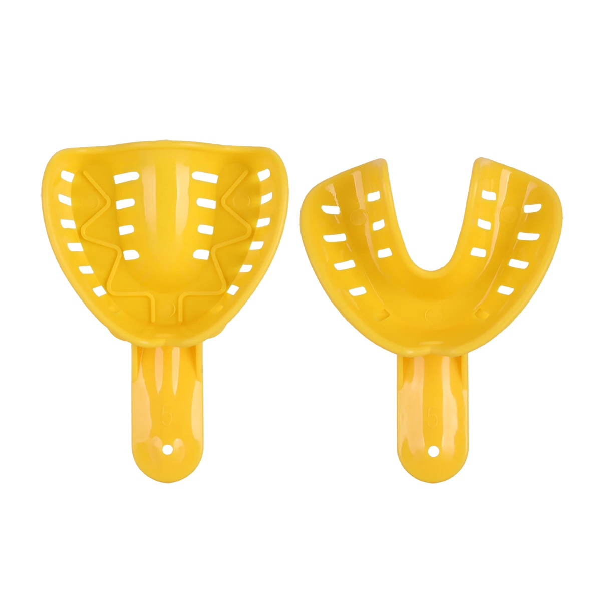 12-teiliges Dental-Abdrucklöffel-Set aus Kunststoff 2