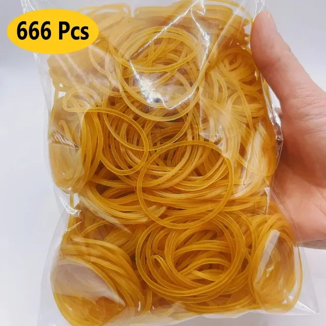 Gelbes Gummiband aus Naturkautschuk, 38 mm 4