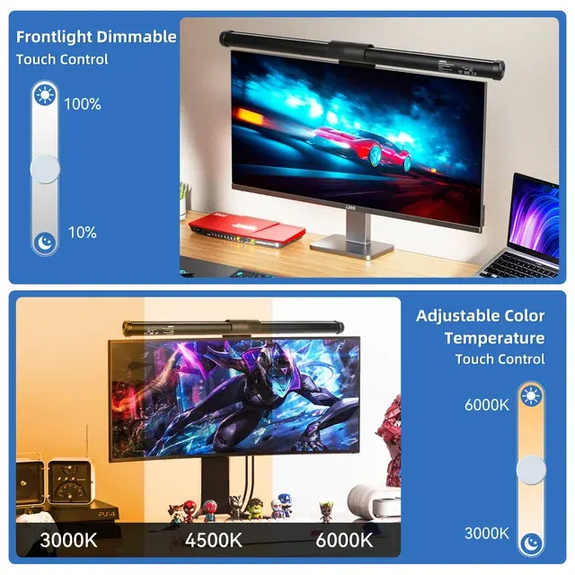 Monitor-Lichtleiste 4