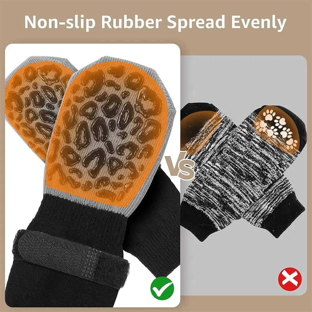 Hundeschuhe mit Rutschfester Sohle 3