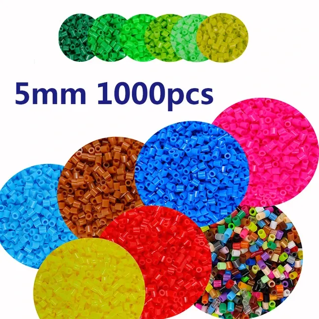 1000 Schmelzperlen 5 mm für 3D-Puzzle 2