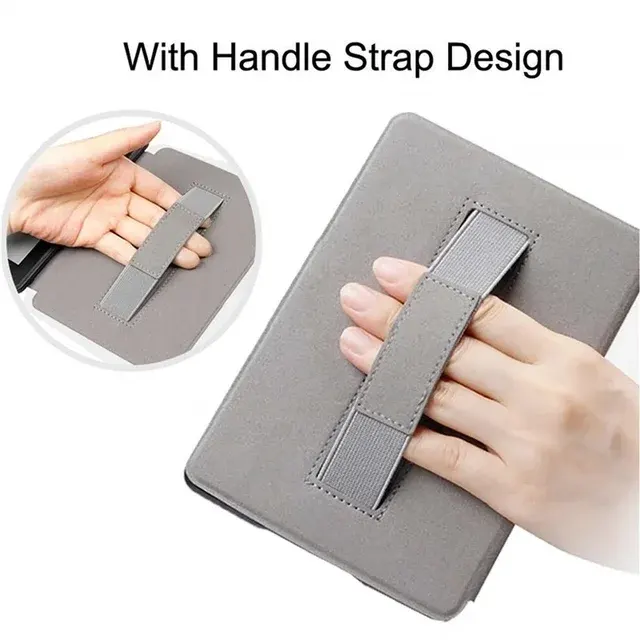 Schutzhülle aus PU-Leder mit Handschlaufe 1