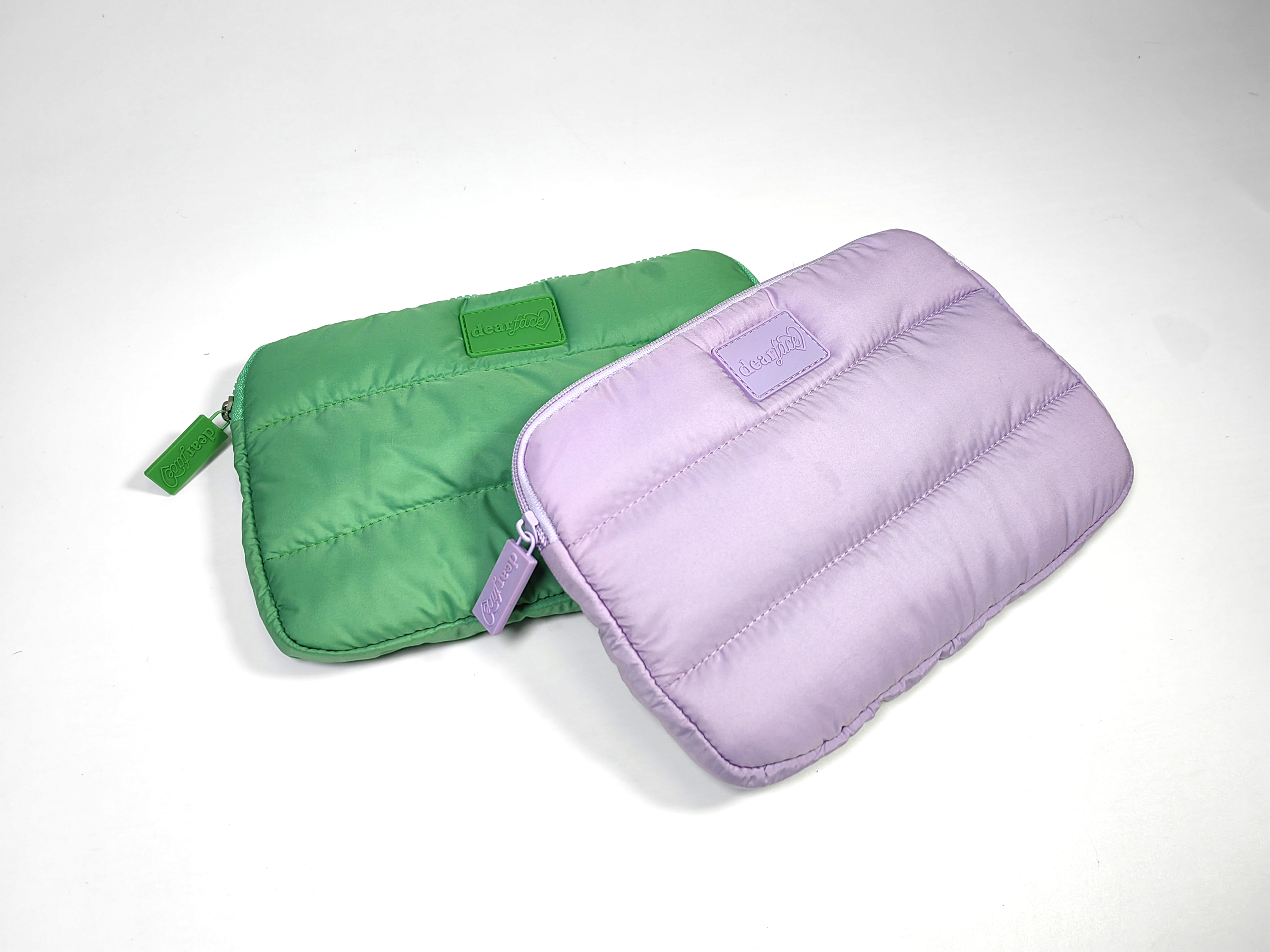 Kleine gesteppte Kosmetiktasche aus Nylon 2