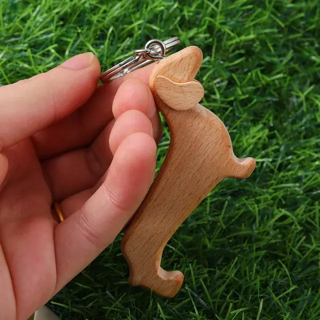 Holz Schlüsselanhänger 4