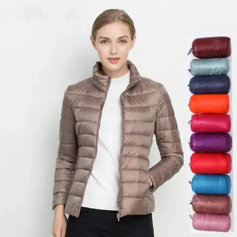 leichte Daunenjacke