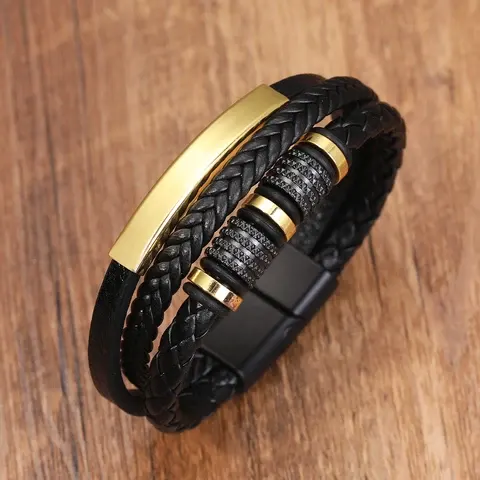 Herren-Lederarmband