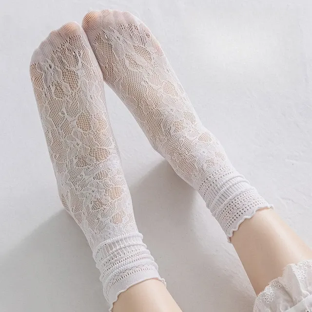 Spitzen-Netzsocken 2