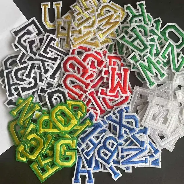 Aufbügel-Buchstaben 4