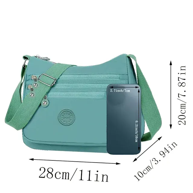 Canvas-Schultertasche 3