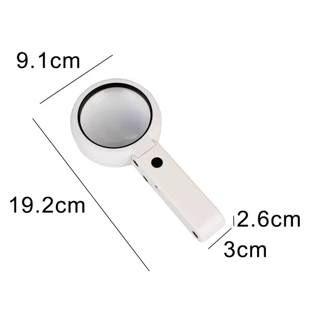 Klappbare LED-Lupe 4