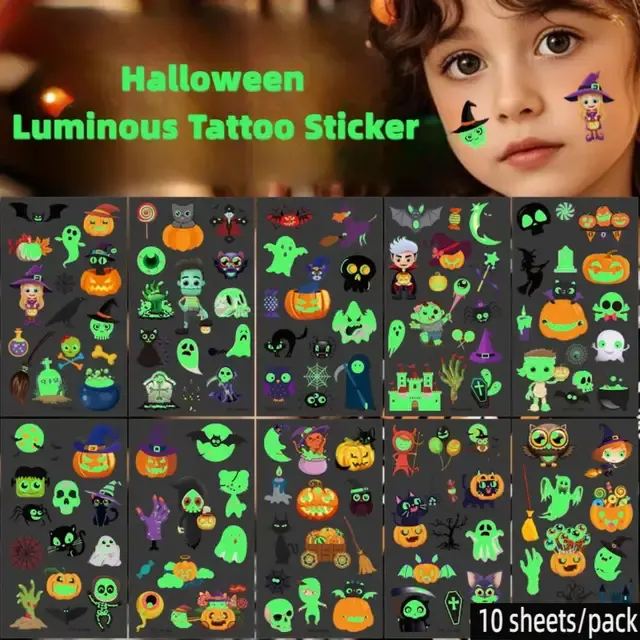 UV-Leucht-Tattoo-Sticker 1
