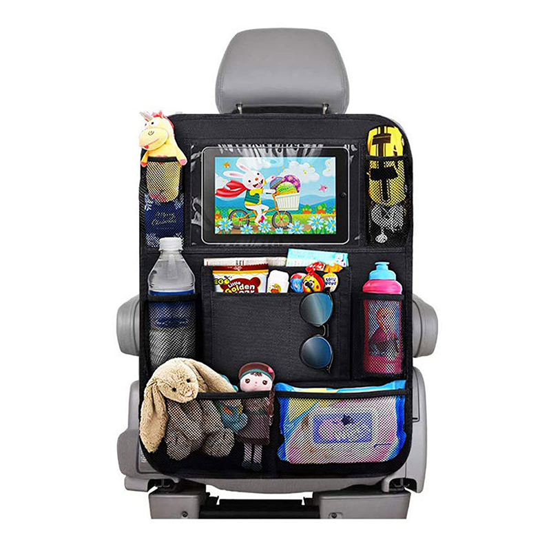 Auto-Rücksitz-Organizer aus Oxford-Gewebe mit Touchscreen-Fach 2
