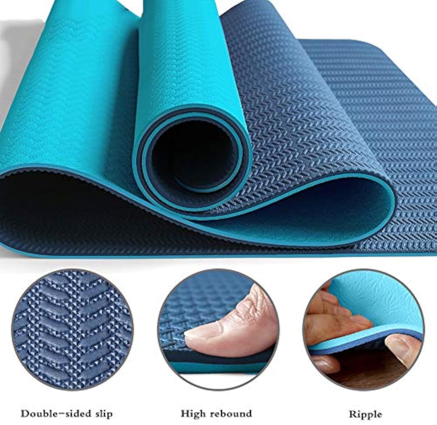 Dicke umweltfreundliche TPE-Yogamatte 2