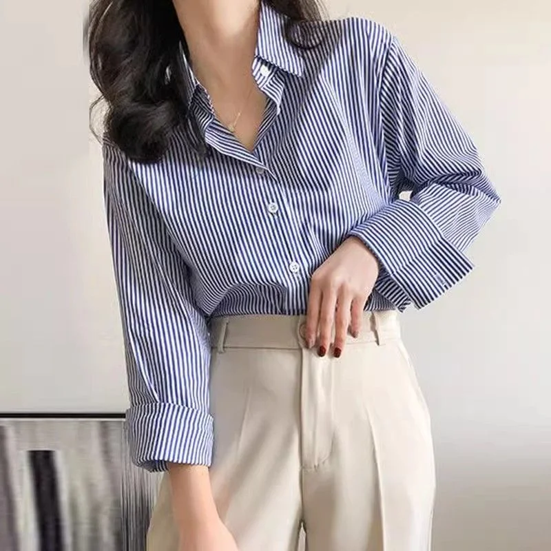 Gestreifte Bluse 4