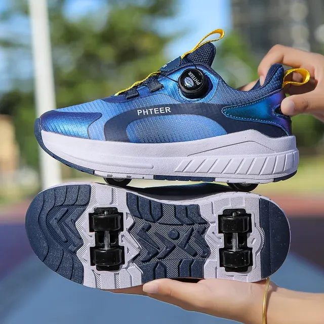 Rollschuhe mit zwei Rädern 2