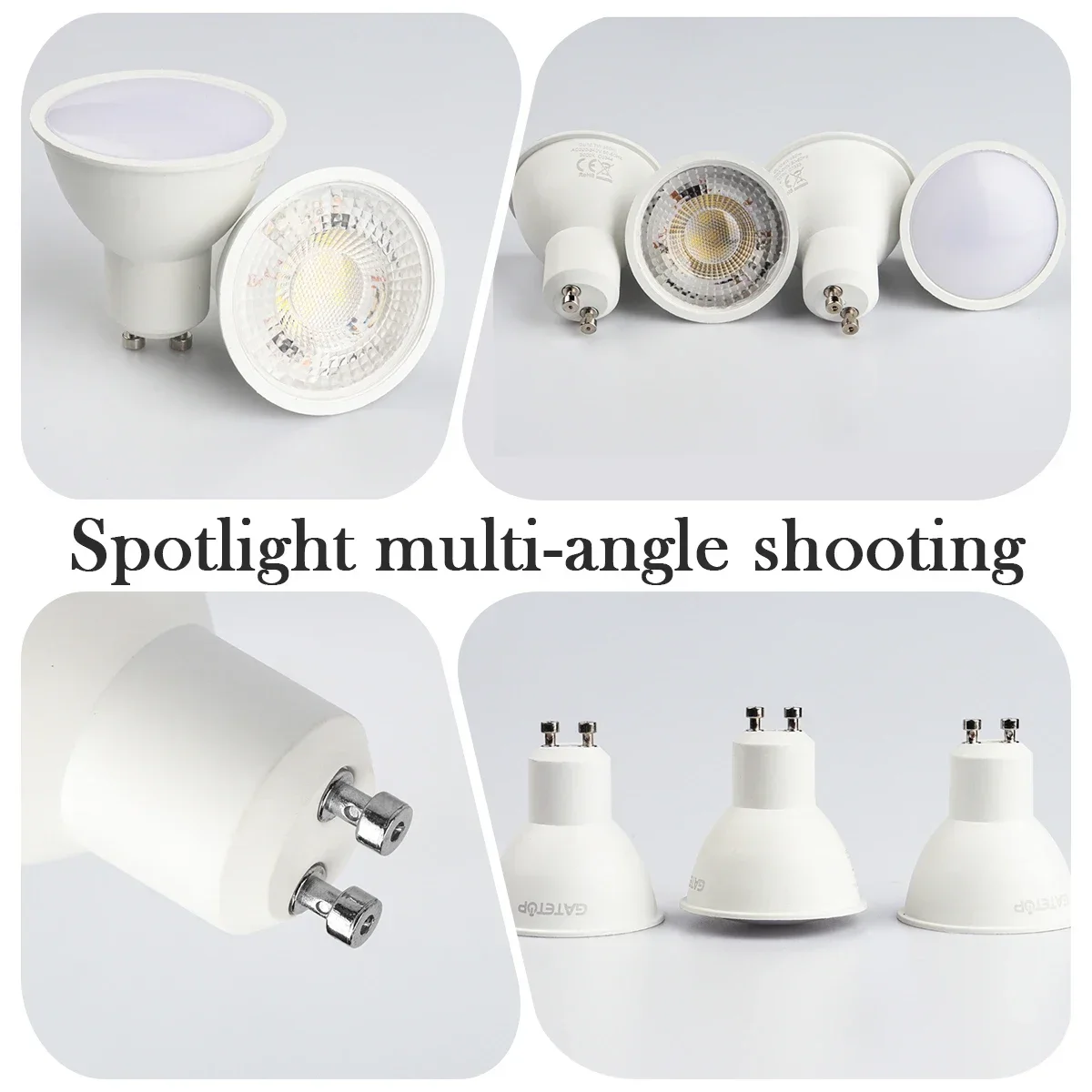 GU10-LED-Strahler 3–9 W, 220 V 3
