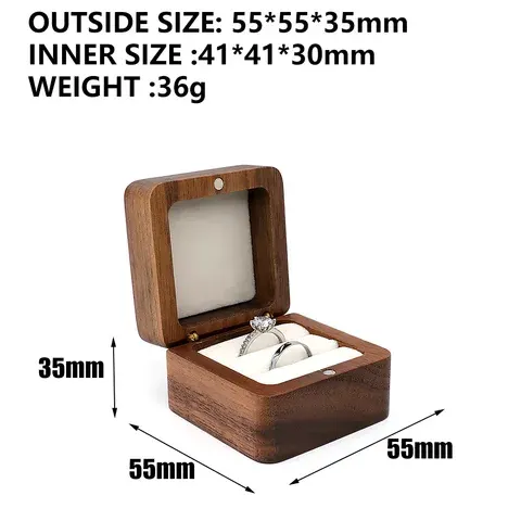 Holz-Ringbox