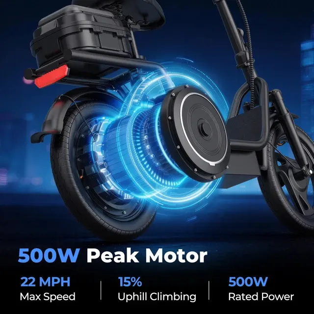 E-Scooter mit Sitz 4