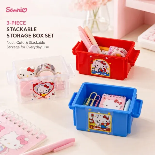 Stapelbare Schreibtisch-Box 2