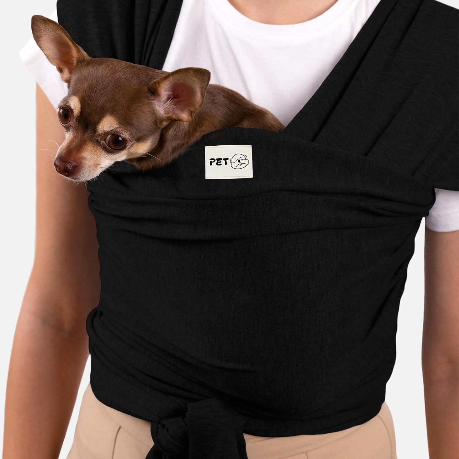 Faltbare Schlingentasche für kleine Hunde 2