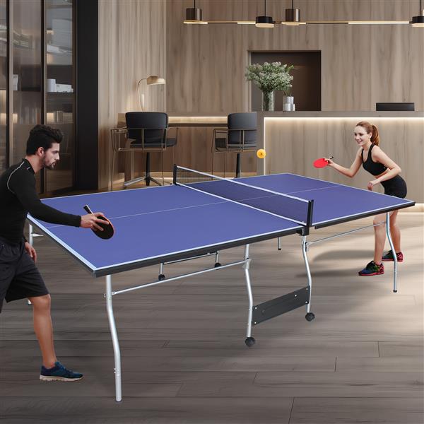 Klappbare Tischtennisplatte