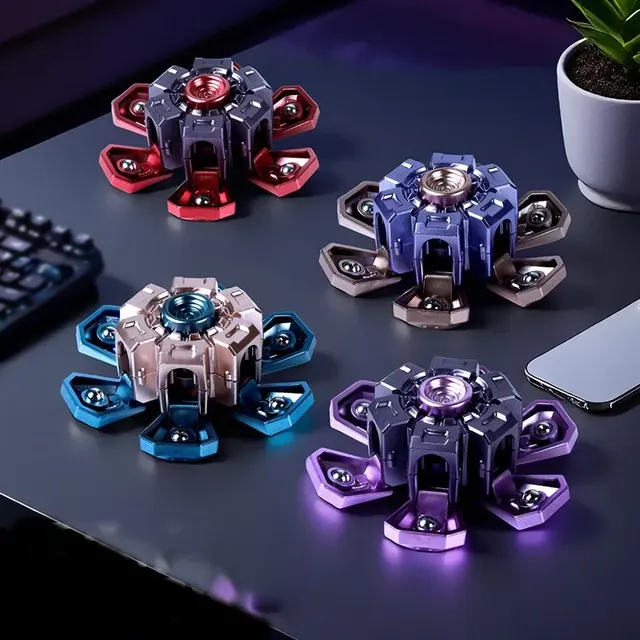 Transformierbarer Mecha Fidget Spinner 3