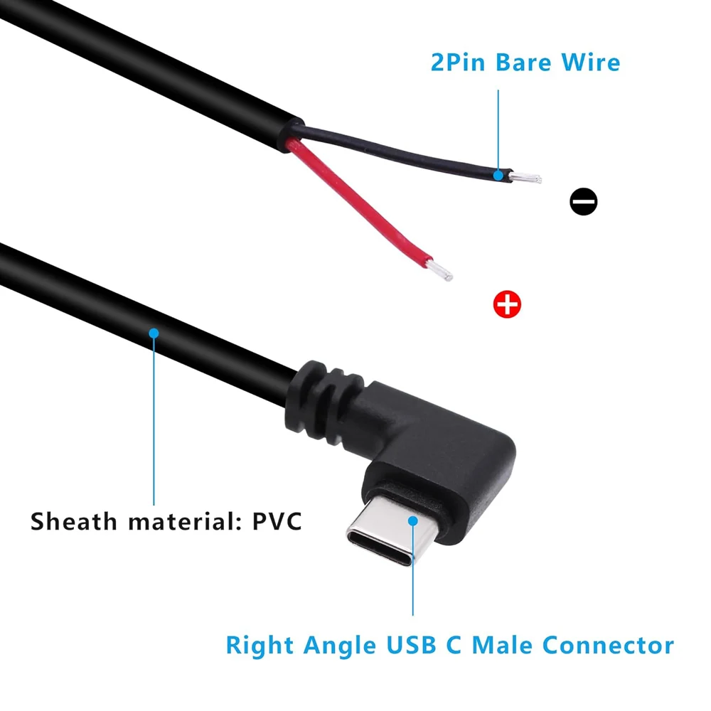 USB-C Kabel offenes Ende 2