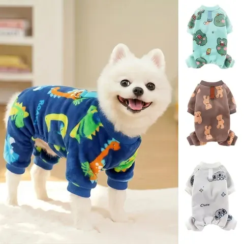 Hunde-Fleece-Overall