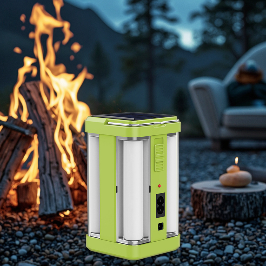 Wiederaufladbare magnetische LED-Campinglaterne 3