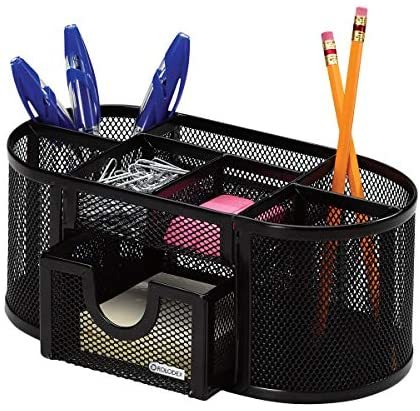 Metall-Stiftehalter Mesh Schreibtischorganizer