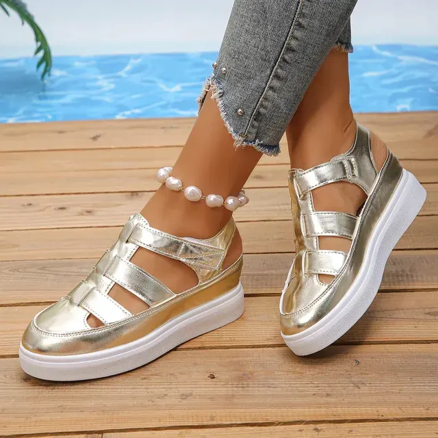 Damen-Keilsandalen 2