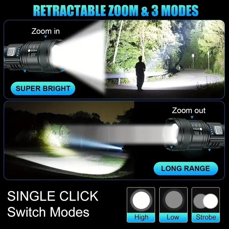 Taktische LED-Taschenlampe 3
