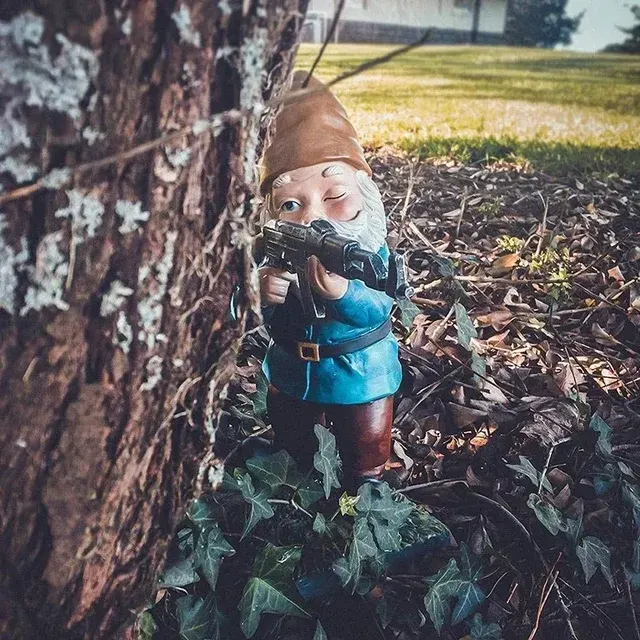 Gartenzwerg-Figur Armee 4