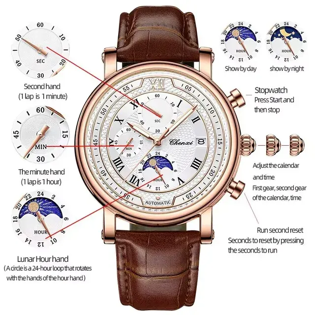 Chronographen-Armbanduhr 2