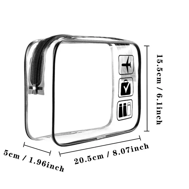 Kosmetiktasche transparent 2
