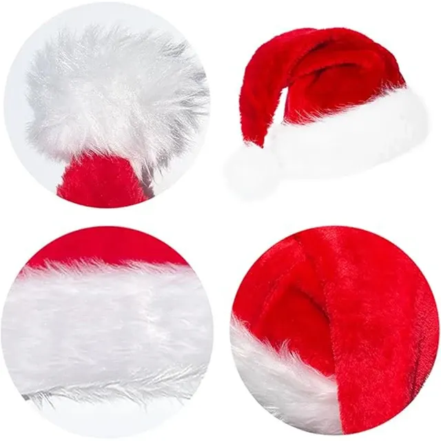 Plüsch-Weihnachtsmütze 4
