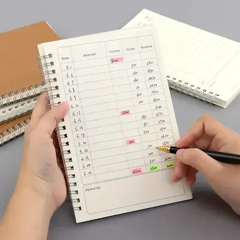 Budgetplaner-Notizbuch