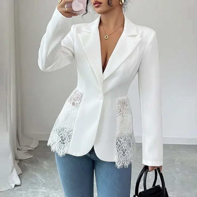 Damen-Spitzenblazer 4