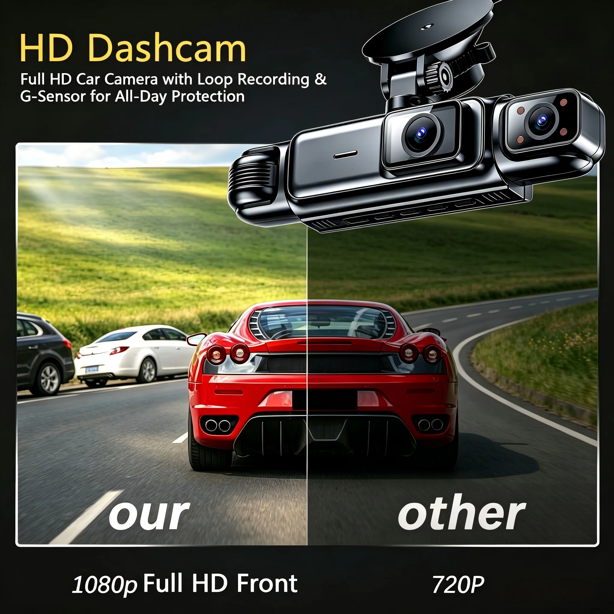 360-Grad-Dashcam Mit Nachtsicht 2