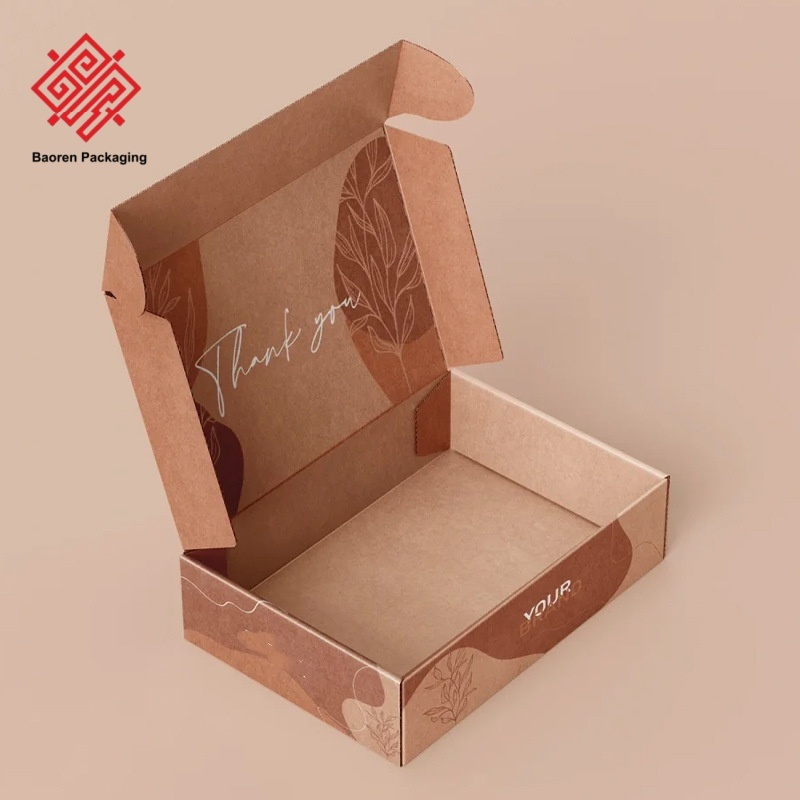 Klapp-Geschenkbox Papier Doppelseitig Bedruckt 3