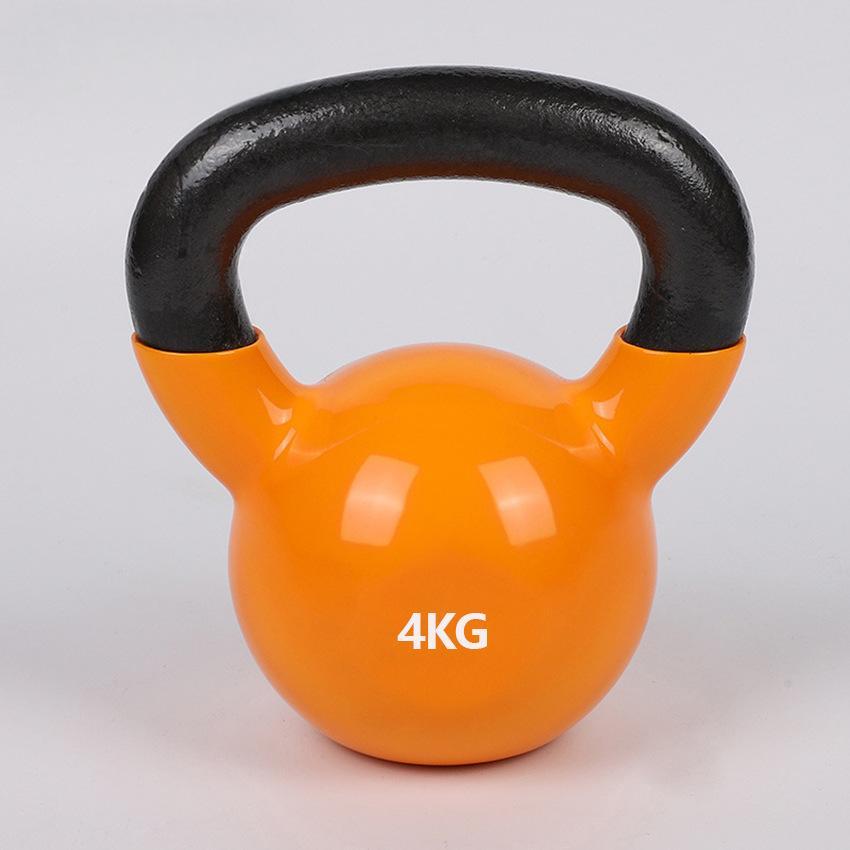 8-kg-Gusseisen-Kettlebell für Hüfttraining 4