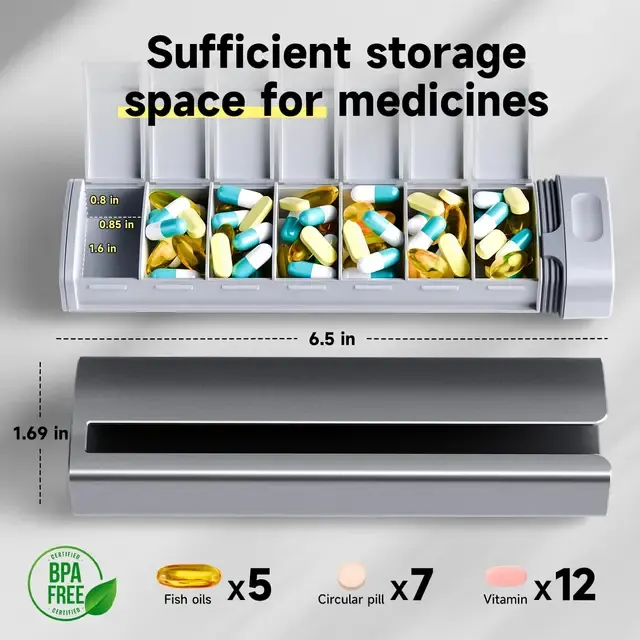 Metall-Reise-Pillenbox 2