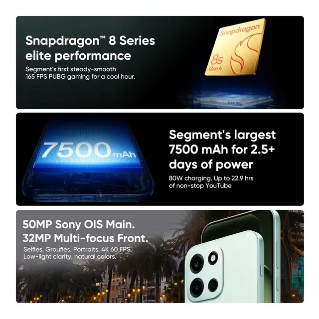 5G-Smartphone 80W Schnellladung 165Hz AMOLED 50MP 1