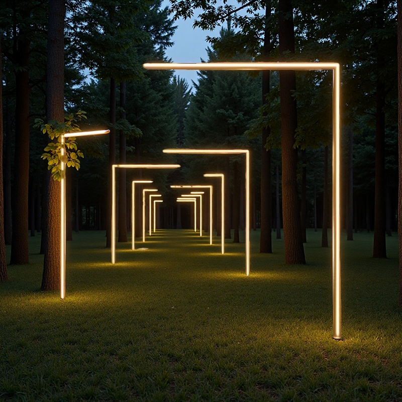 LED-Solar-Gartenlampe IP68 wetterfest Innenhof 3