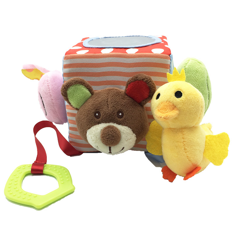Lern-Plüsch-Würfel für Babys 2